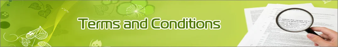 Terms and Conditions for Send Flowers To Bahrain